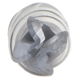3/16" Dia x 7/16" High Performance Solid Carbide CNC Steel, Helix Spiral Ball Nose with AlTiN Coating 4-Flute, 3/16" Shank, 2" Long Up-Cut Router Bit, /End Mill Alt 4 - Image