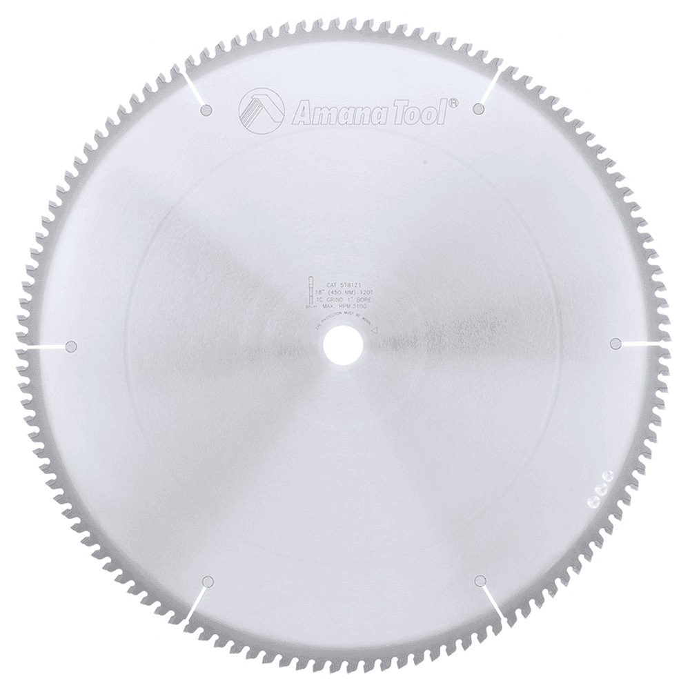 18" x 120 Teeth Aluminum/Non-Ferrous Metal Saw Blade - Main Image