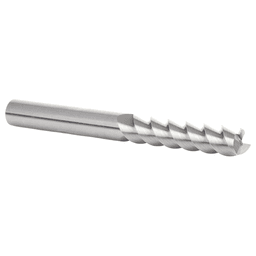 10mm x 45mm 55° CNC Solid Carbide Aluminum/Acrylic Cutting Helix End Mill Bit, 3-Flute, 10mm Shank Alt 3 - Image
