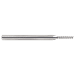 3mm x 15mm 55° CNC Solid Carbide Aluminum/Acrylic Cutting Helix End Mill Bit, 3-Flute, 6mm Shank Alt 2 - Image