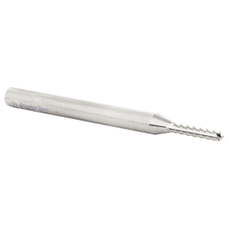 3mm x 15mm 55° CNC Solid Carbide Aluminum/Acrylic Cutting Helix End Mill Bit, 3-Flute, 6mm Shank Alt 3 - Image