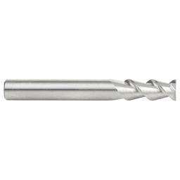 5/16" x 3/4" 55° CNC Solid Carbide Aluminum/Acrylic Cutting Helix End Mill Bit, 2-Flute, 5/16" Shank Alt 2 - Image
