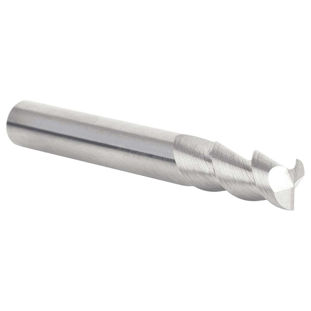 5/16" x 3/4" 55° CNC Solid Carbide Aluminum/Acrylic Cutting Helix End Mill Bit, 2-Flute, 5/16" Shank Alt 3 - Image