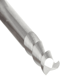5/16" x 3/4" 55° CNC Solid Carbide Aluminum/Acrylic Cutting Helix End Mill Bit, 2-Flute, 5/16" Shank Alt 5 - Image