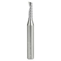 5/32" x 2" x 9/16" Up-Cut 'O' Aluminum Cutting CNC Spiral Router Bit, 1-Flute, 1/4" shank Main - Image