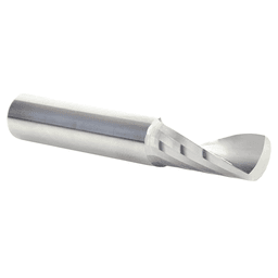 3/8" x 2-1/2" x 7/8" Up-Cut 'O' Aluminum Cutting CNC Spiral Router Bit, 1-Flute, 3/8" shank Alt 2 - Image