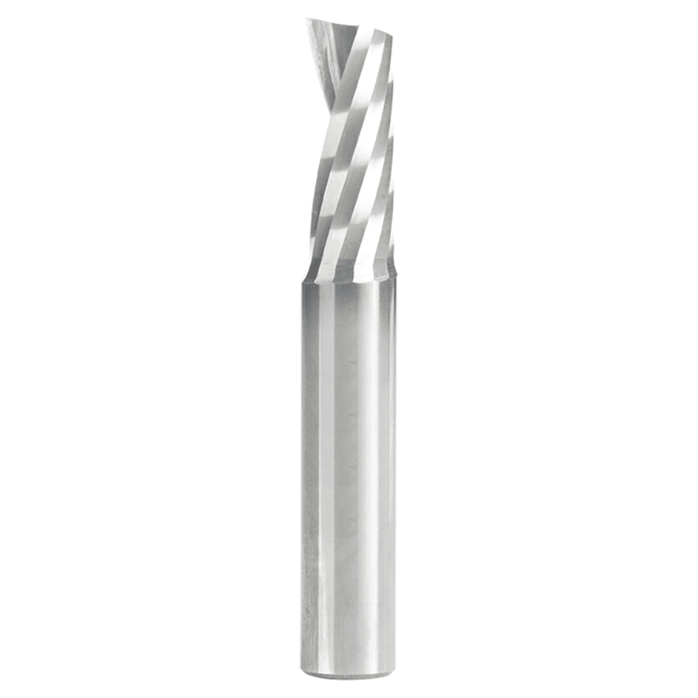 3/8" x 2-1/2" x 7/8" Up-Cut 'O' Aluminum Cutting CNC Spiral Router Bit, 1-Flute, 3/8" shank Main - Image