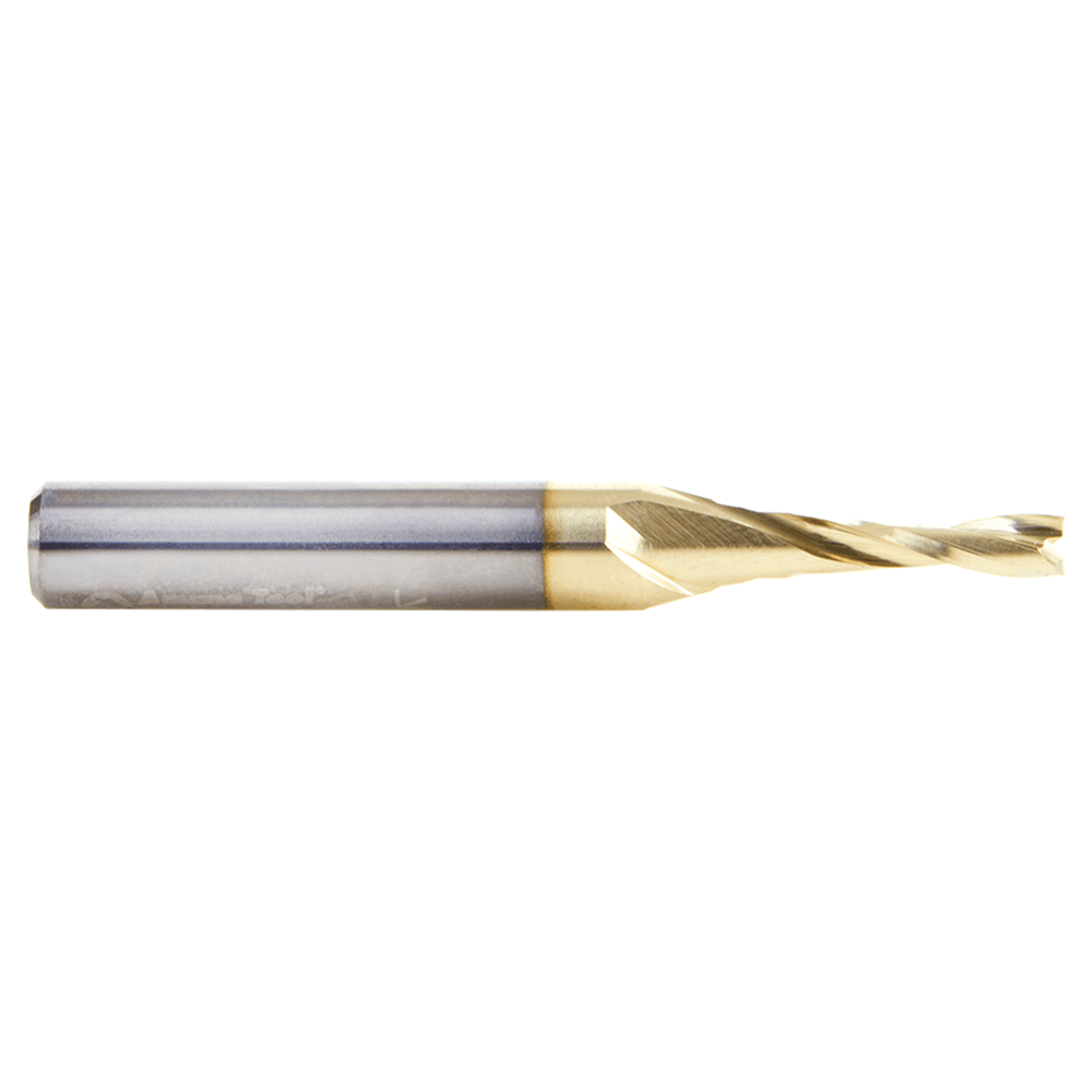 1/8" x 2" x 1/2" Up-Cut 'O' Aluminum Cutting CNC Spiral Router Bit, 2-Flute, 1/4" shank Alt 2 - Image