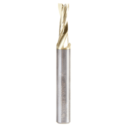 3/16" x 2" x 1/2" Up-Cut 'O' Aluminum Cutting CNC Spiral Router Bit, 2-Flute, 1/4" shank Alt 1 - Image