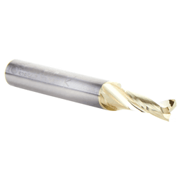 3/16" x 2" x 1/2" Up-Cut 'O' Aluminum Cutting CNC Spiral Router Bit, 2-Flute, 1/4" shank Alt 3 - Image