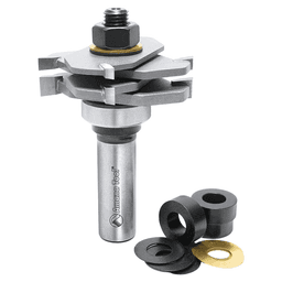 1-7/8" Dia x 1/8"-23/32" 2-Wings Quadraset Bit, 1/2" Shank Alt 4 - Image