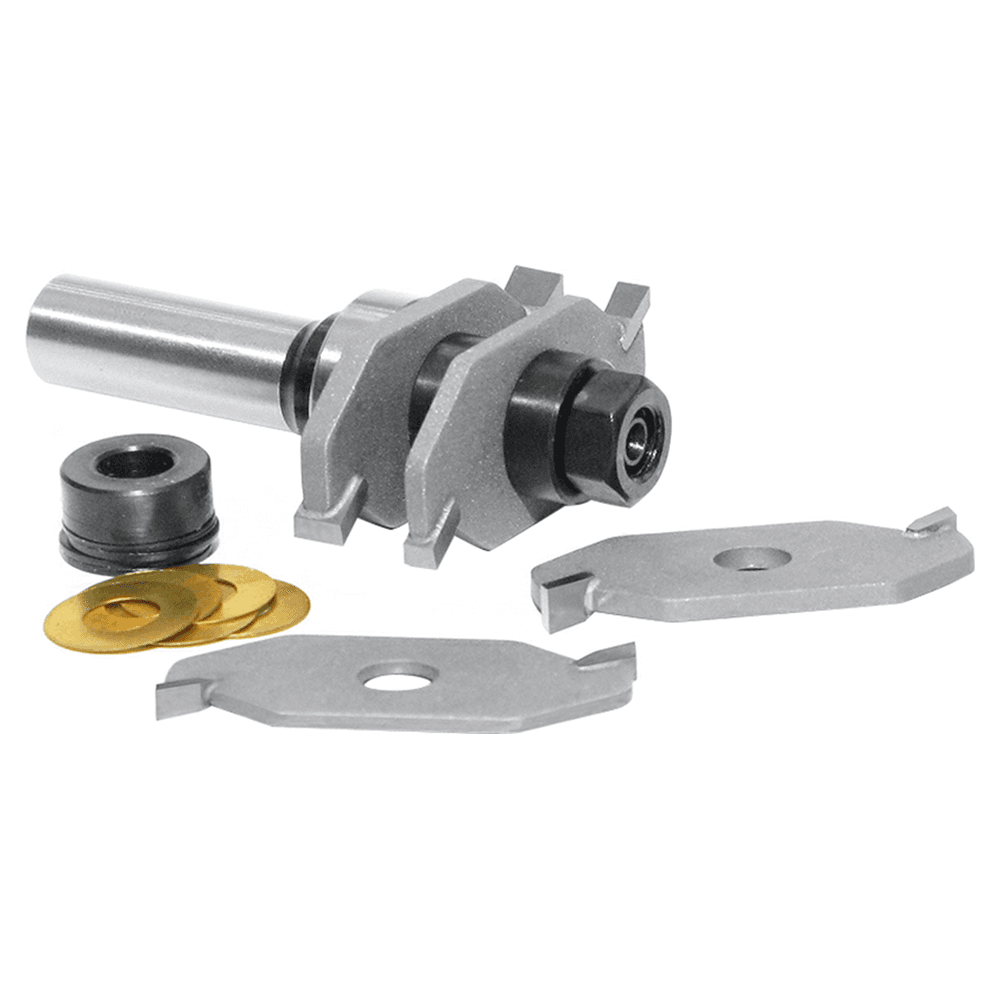 1-7/8" Dia x 1/8"-23/32" 2-Wings Quadraset Bit, 1/2" Shank Alt 5 - Image