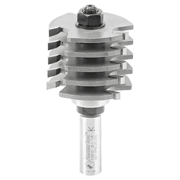 1-7/8" Dia x 1-3/8" Carbide Tipped Box Joint, 1/2" Shank with Upper BB 3-Flute, Set Main - Image