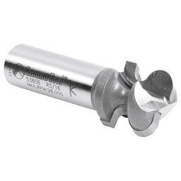 3/4" Dia x 3/4" Carbide Tipped Finger Grip Bit, 3/32" x 3/16" Radius, 1/2" Shank Alt 3 - Image