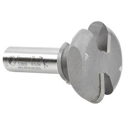 1-1/2" Dia x 13/16" Carbide Tipped Finger Grip Bit, 5/64" x 15/64" Radius, 1/2" Shank Alt 3 - Image