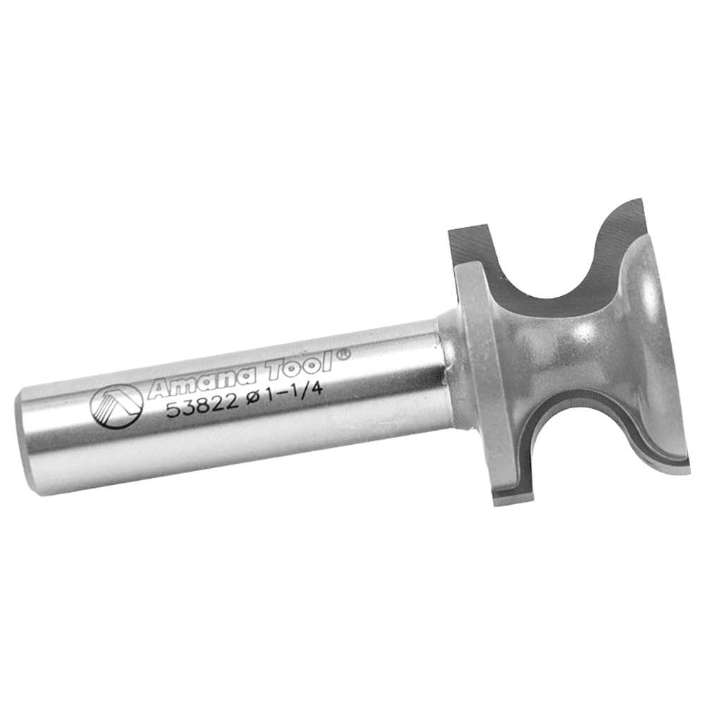 1-1/4" Dia x 7/8" Carbide Tipped Window Sill Edge 7/32" Radius, 1/2" Shank Alt 2 - Image