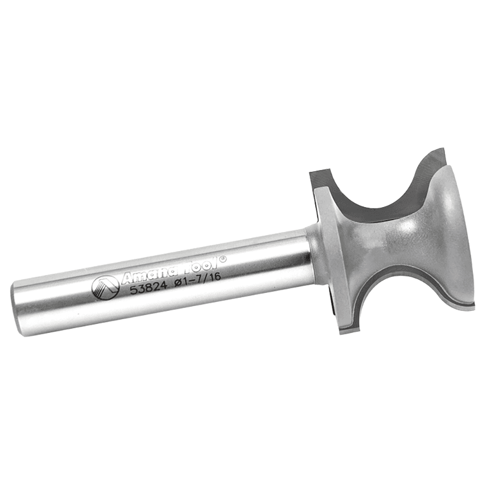 1-7/16" Dia x 1-1/8" Carbide Tipped Window Sill Edge 3/8" Radius, 1/2" Shank Alt 2 - Image