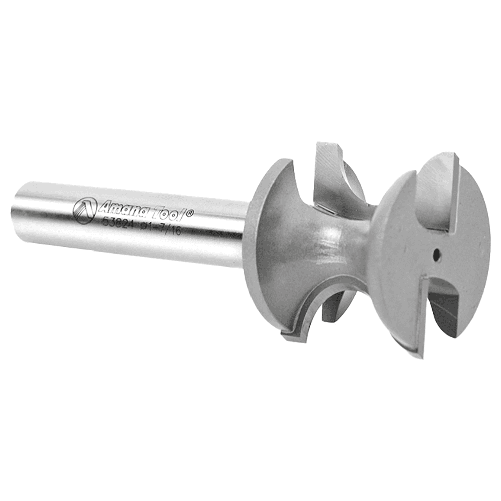 1-7/16" Dia x 1-1/8" Carbide Tipped Window Sill Edge 3/8" Radius, 1/2" Shank Alt 3 - Image