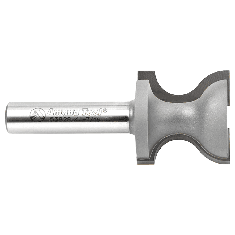 1-7/16" Dia x 1-3/8" Carbide Tipped Window Sill Edge 23/64" Radius, 1/2" Shank Alt 2 - Image