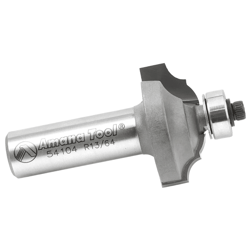 1-1/4" Dia x 1/2" Carbide Tipped Classical Bead/Cove Bit, 13/64" x 5/16" Radius, 1/2" Shank Alt 2 - Image