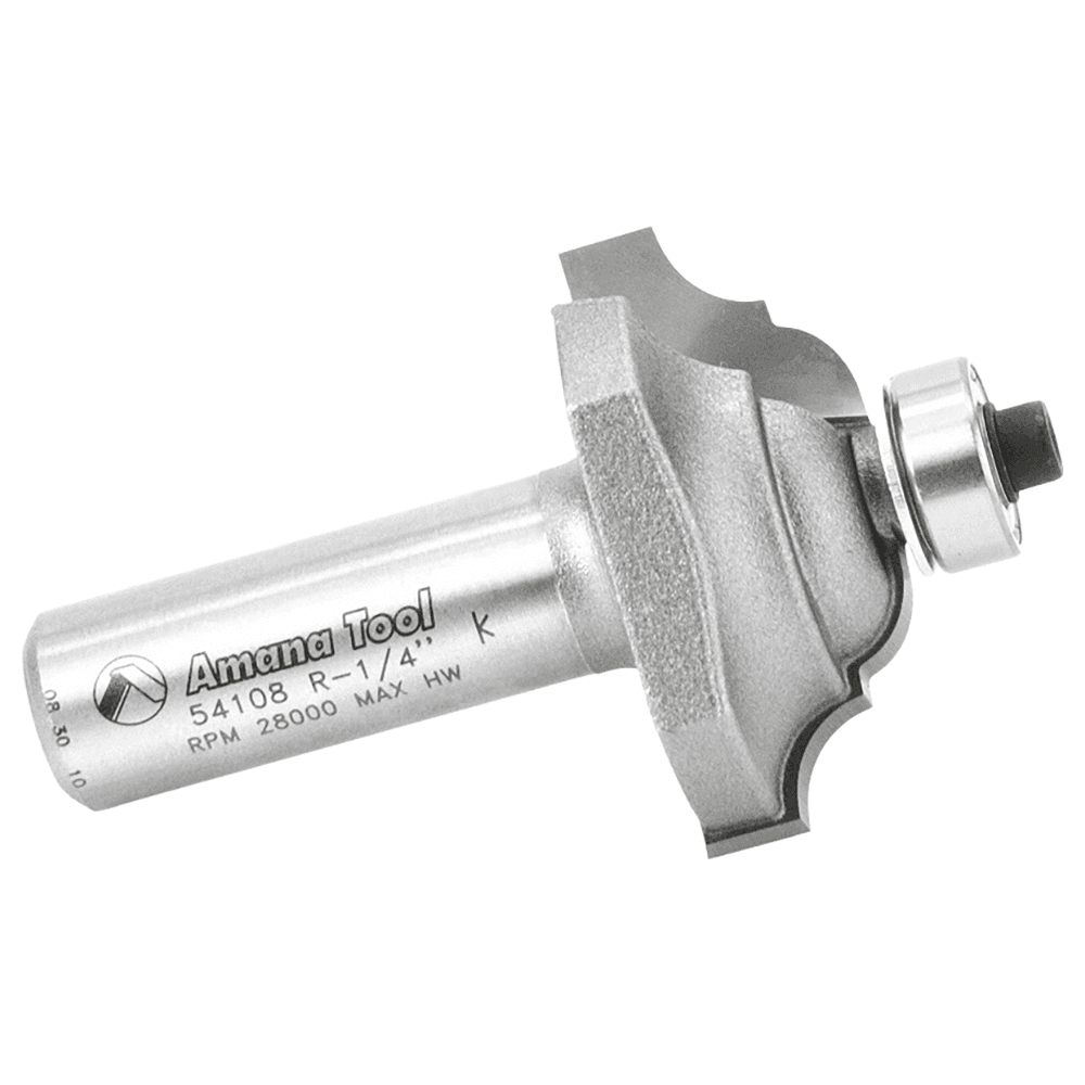 1-1/2" Dia x 5/8" Carbide Tipped Classical Bead/Cove Bit, 7/32" x 15/64" Radius, 1/2" Shank Alt 2 - Image