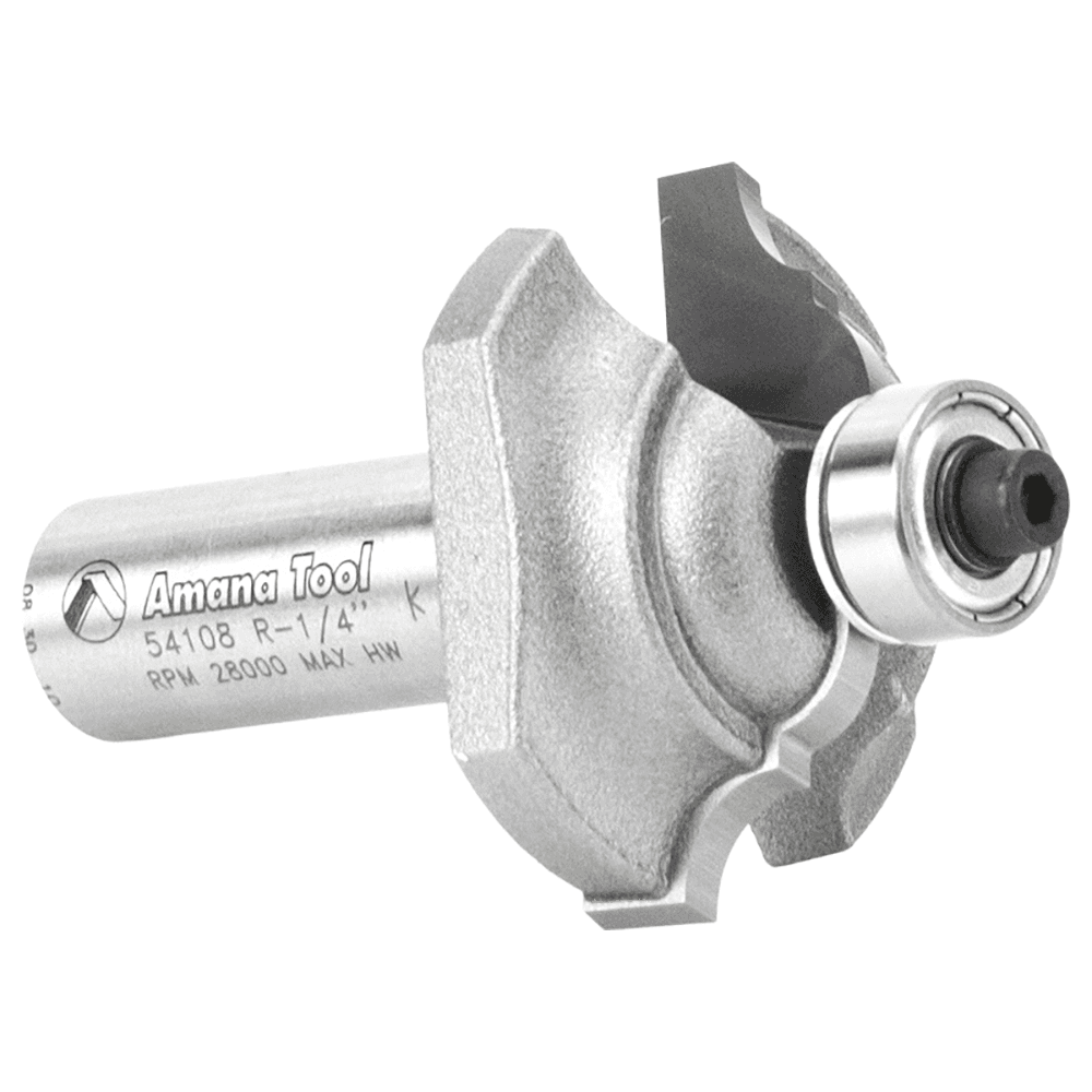 1-1/2" Dia x 5/8" Carbide Tipped Classical Bead/Cove Bit, 7/32" x 15/64" Radius, 1/2" Shank Alt 3 - Image