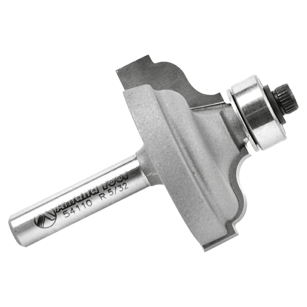 1-3/8" Dia x 1/2" Carbide Tipped Ogee Bit, Fillet 5/32" Radius, 1/4" Shank Alt 2 - Image