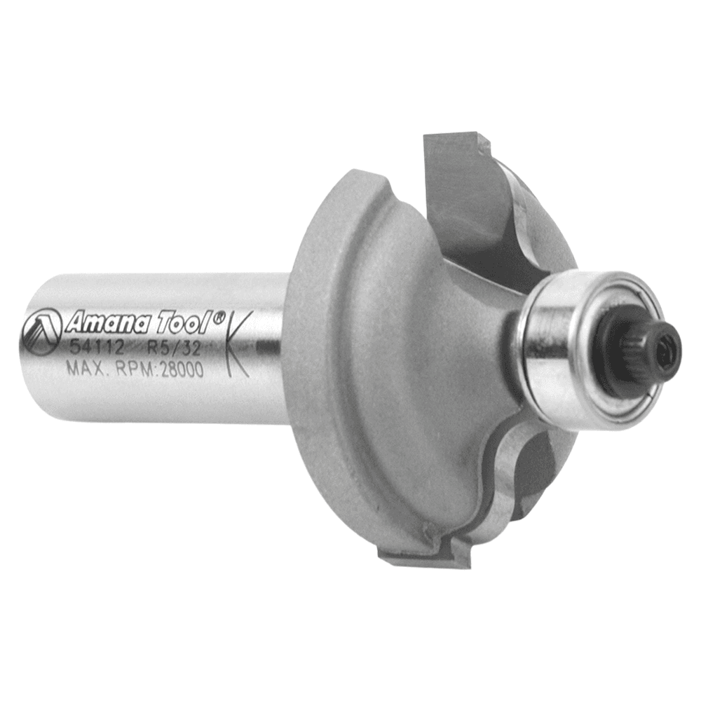 1-3/8" Dia x 1/2" Carbide Tipped Ogee Bit, Fillet 5/32" Radius, 1/2" Shank Alt 3 - Image