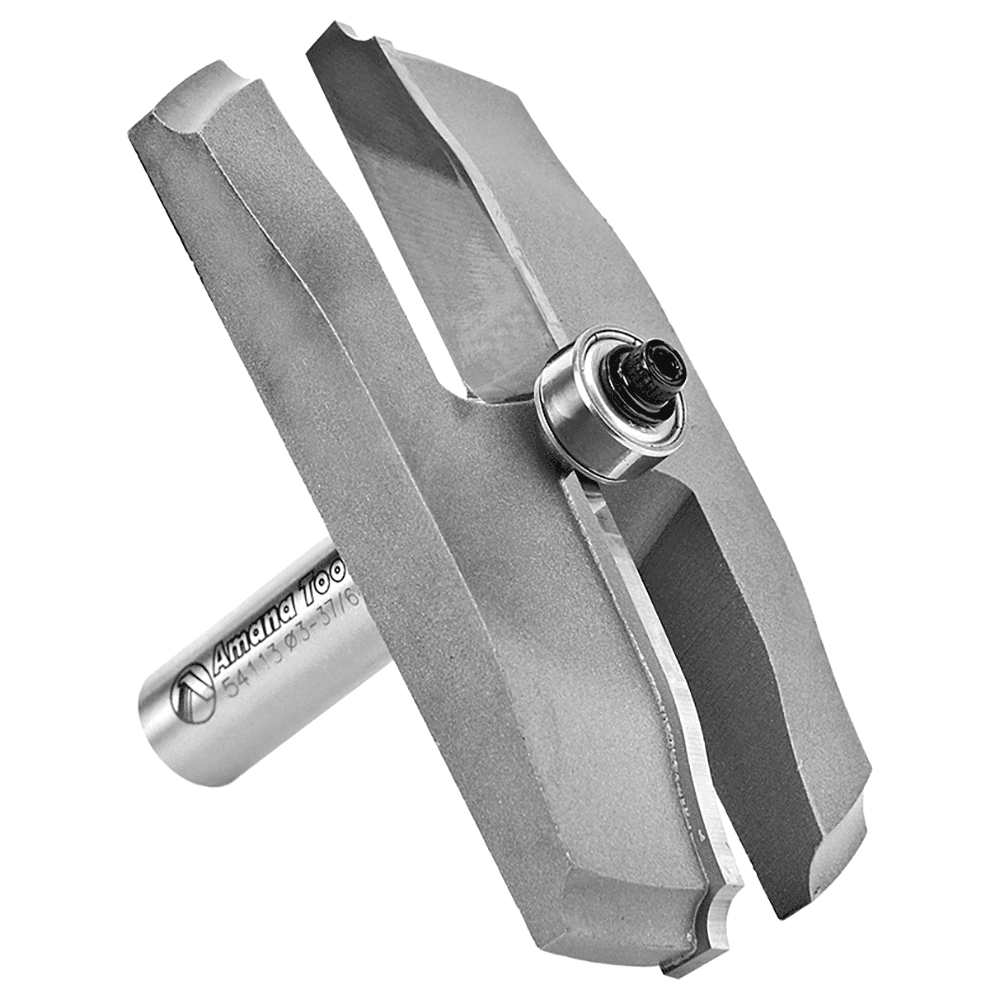 3-9/16" Dia x 1/2" Carbide Tipped Classical Raised Panel Bit, 5/32" Radius, 1/2" Shank Alt 3 - Image