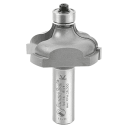 1-5/8" Dia x 3/4" Carbide Tipped Ogee Bit, Fillet 1/4" Radius, 1/2" Shank Main - Image