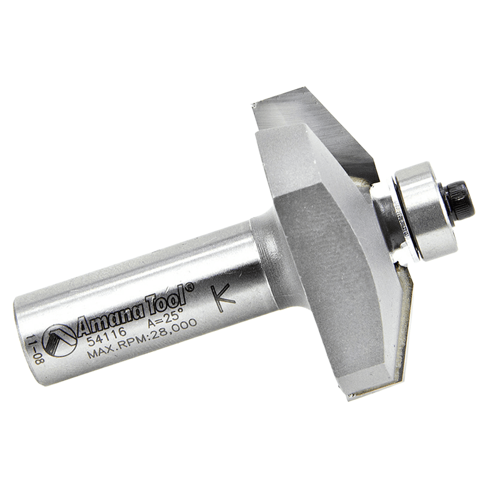 1-5/8" Dia x 1/2" Carbide Tipped Traditional Raised Panel Bit, 25°, 1/2" Shank Alt 2 - Image