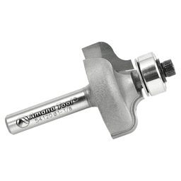 1-1/8" Dia x 1/2" Carbide Tipped Ogee Bit, 5/32" Radius, 1/4" Shank Alt 2 - Image
