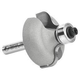 1-3/8" Dia x 11/16" Carbide Tipped Ogee Bit, 1/4" x 3/16" Radius, 1/4" Shank Alt 3 - Image
