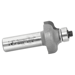 1-1/8" Dia x 1/2" Carbide Tipped Ogee Bit, 5/32" Radius, 1/2" Shank Alt 2 - Image