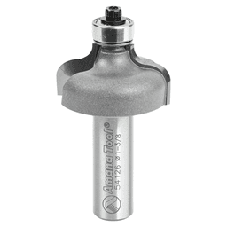 1-3/8" Dia x 11/16" Carbide Tipped Ogee Bit, 1/4" x 3/16" Radius 1/4" Shank Main - Image