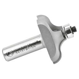 1-3/4" Dia x 11/16" Carbide Tipped Ogee Bit, 11/32" Radius, 1/2" Shank for 1-3/4" Material Alt 2 - Image