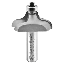 1-3/4" Dia x 11/16" Carbide Tipped Ogee Bit, 11/32" Radius, 1/2" Shank for 1-3/4" Material Main - Image