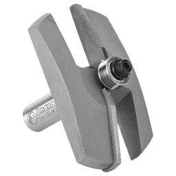 2-3/16" Dia x 7/8" Carbide Tipped Raised Panel Bit for Shaker Door, 1/2" Shank Alt 3 - Image