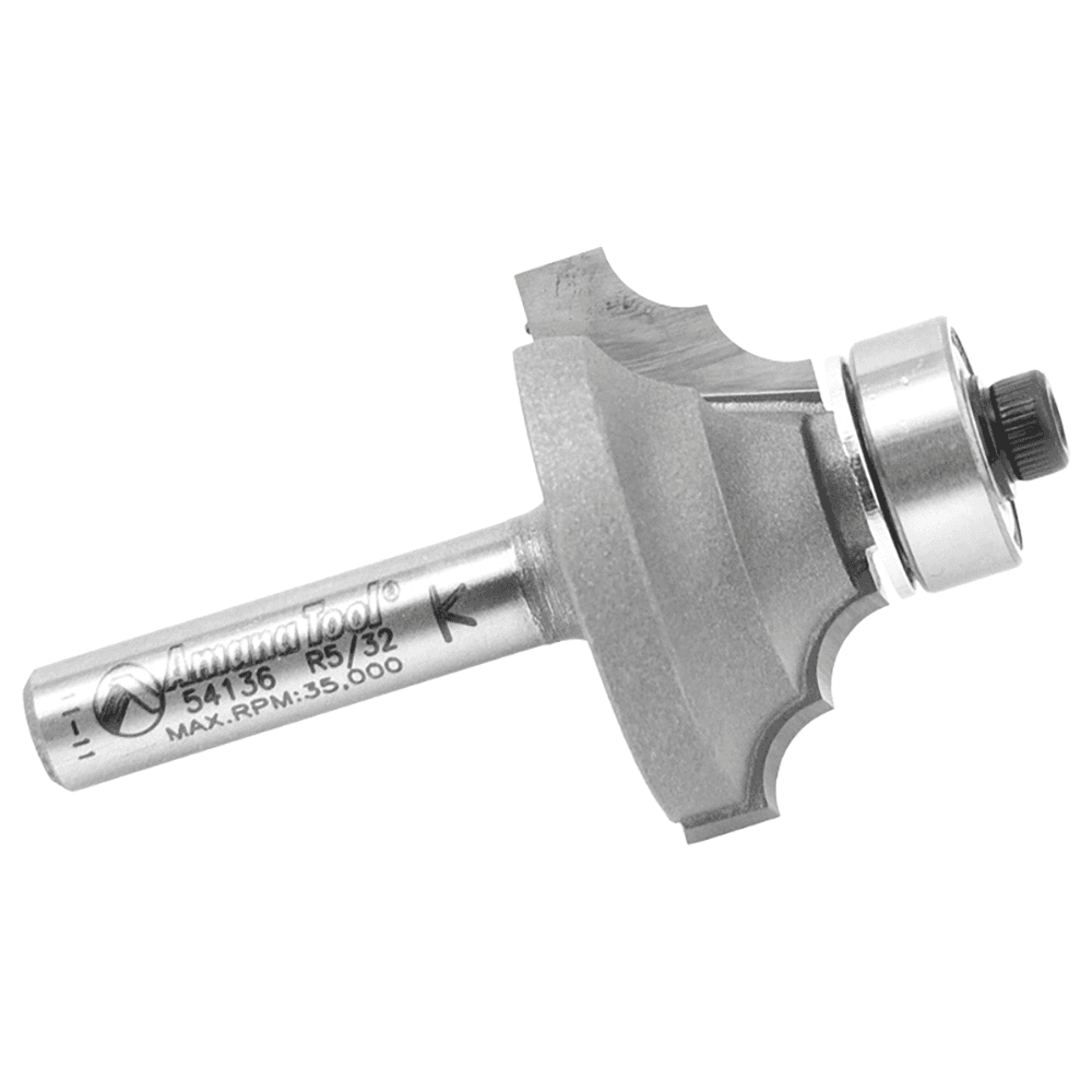 1-1/8" Dia x 1/2" Carbide Tipped Classical Molding Bit, 5/32" Radius, 1/4" Shank Alt 2 - Image