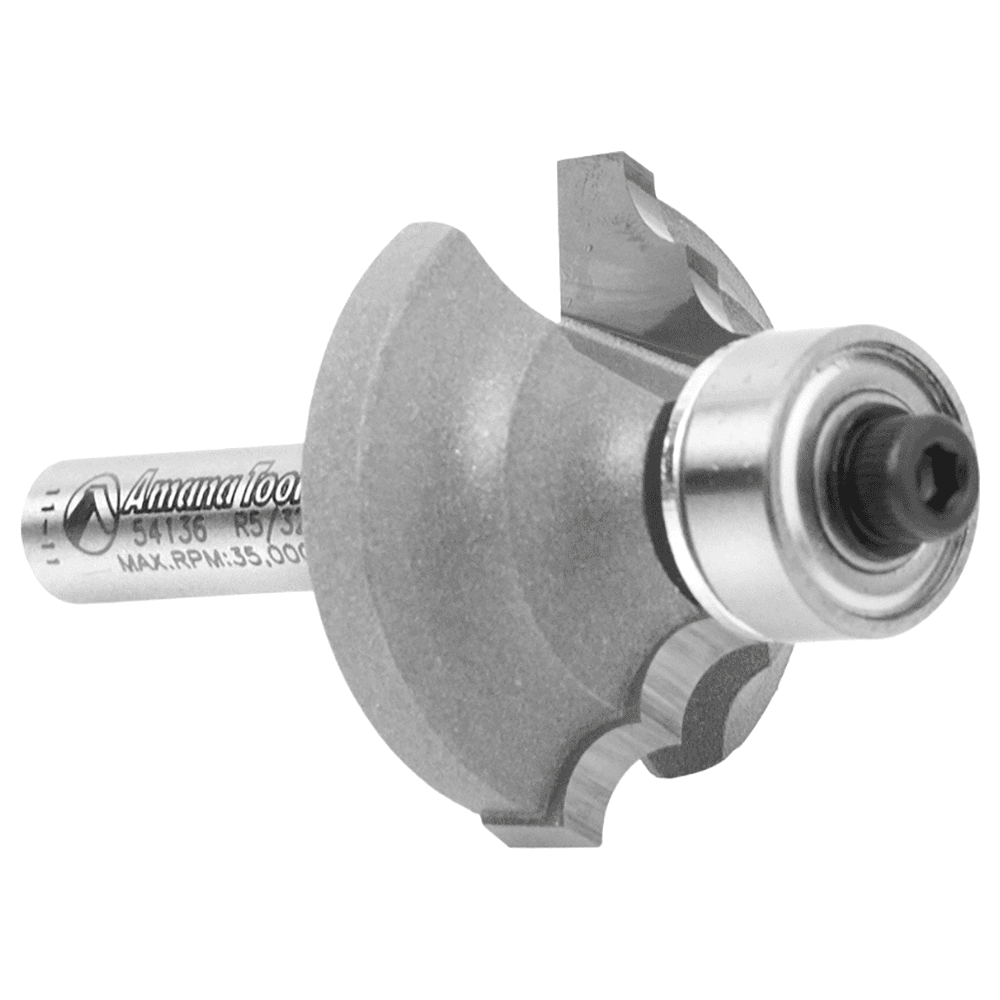 1-1/8" Dia x 1/2" Carbide Tipped Classical Molding Bit, 5/32" Radius, 1/4" Shank Alt 3 - Image