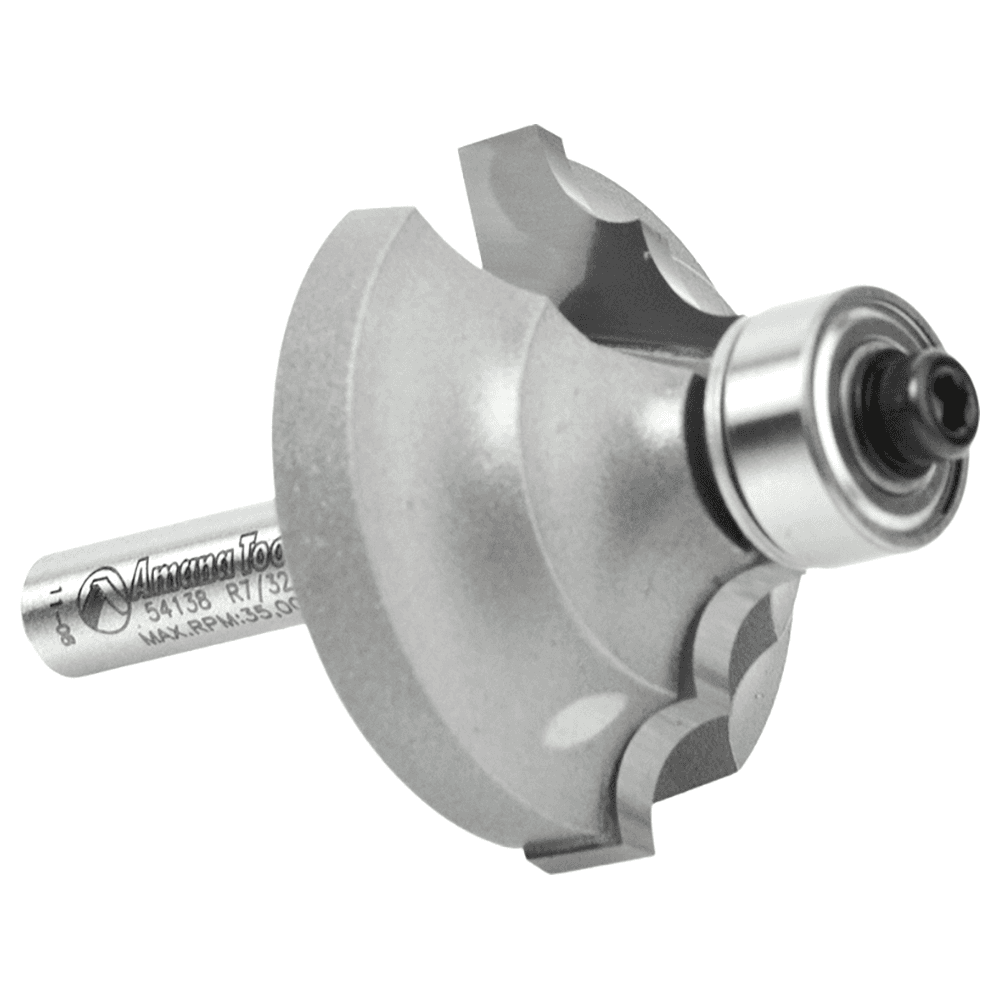1-3/8" Dia x 11/16" Carbide Tipped Classical Molding Bit, 7/32" Radius, 1/4" Shank Alt 3 - Image