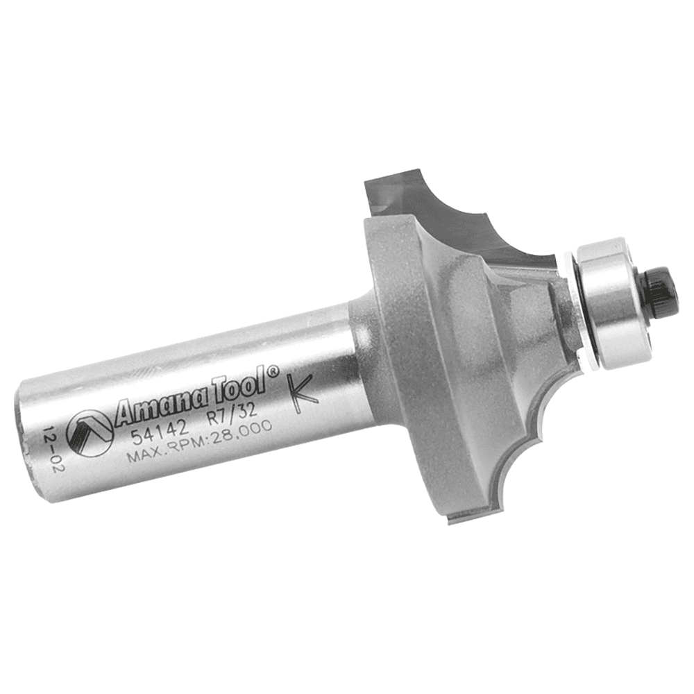 1-3/8" Dia x 11/16" Carbide Tipped Classical Molding Bit, 7/32" Radius, 1/2" Shank Alt 2 - Image