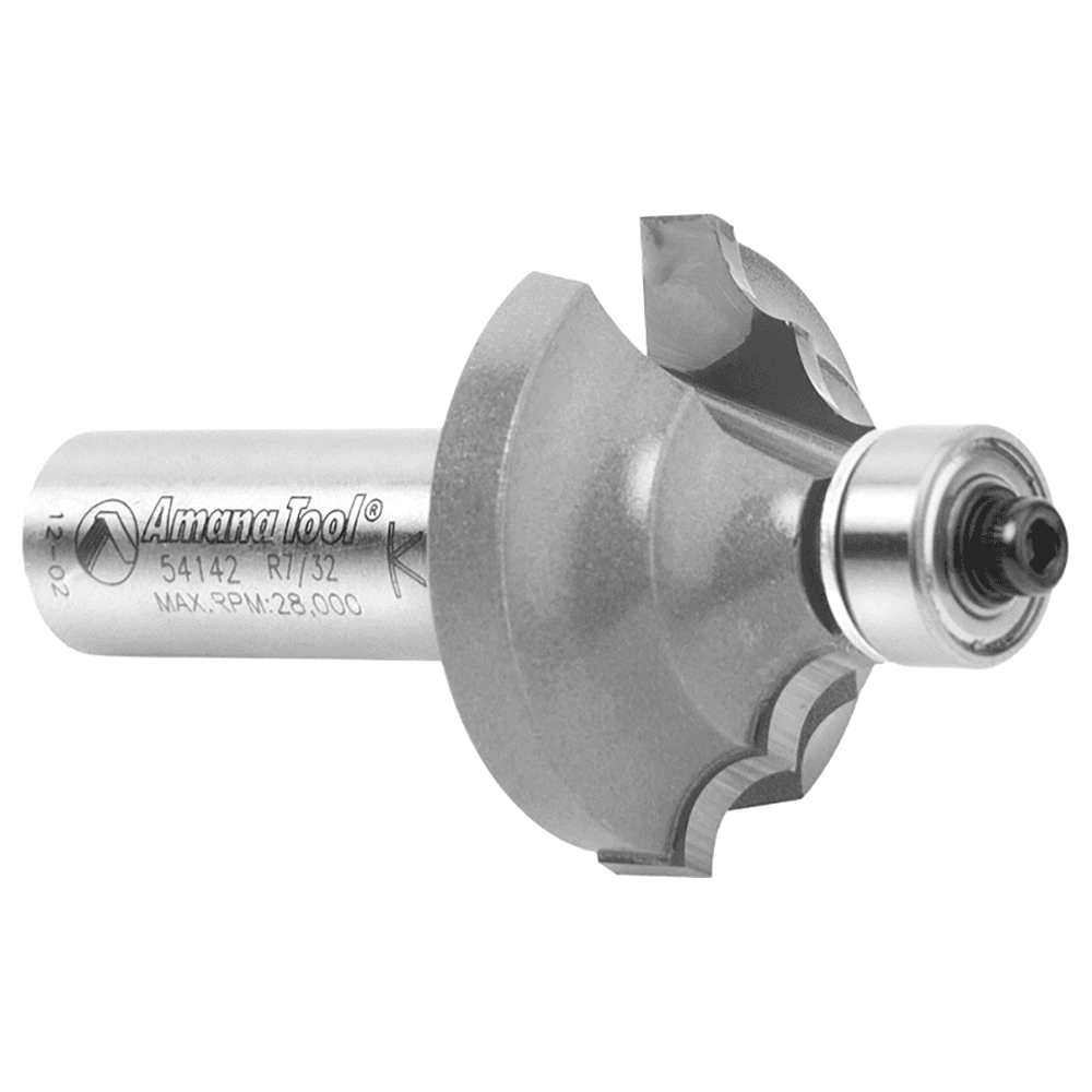 1-3/8" Dia x 11/16" Carbide Tipped Classical Molding Bit, 7/32" Radius, 1/2" Shank Alt 3 - Image
