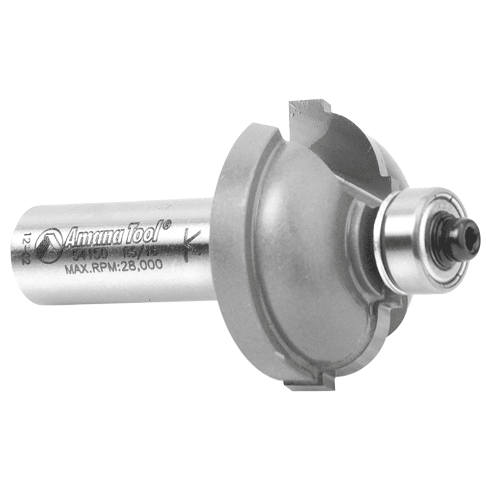 1-3/8" Dia x 5/8" Carbide Tipped Classical Cove Bit, 5/16" Radius, 1/2" Shank Alt 3 - Image