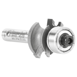 49/64" Dia x 25/64" Carbide Tipped Corner Round Bit, 3/32 Radius, 1/4" Shank Alt 3 - Image
