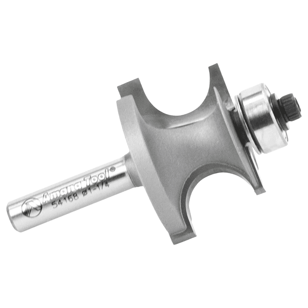 1-1/4" Dia x 23/32" Carbide Tipped Corner Round Bit, 1/4" Radius, 1/4" Shank Alt 2 - Image
