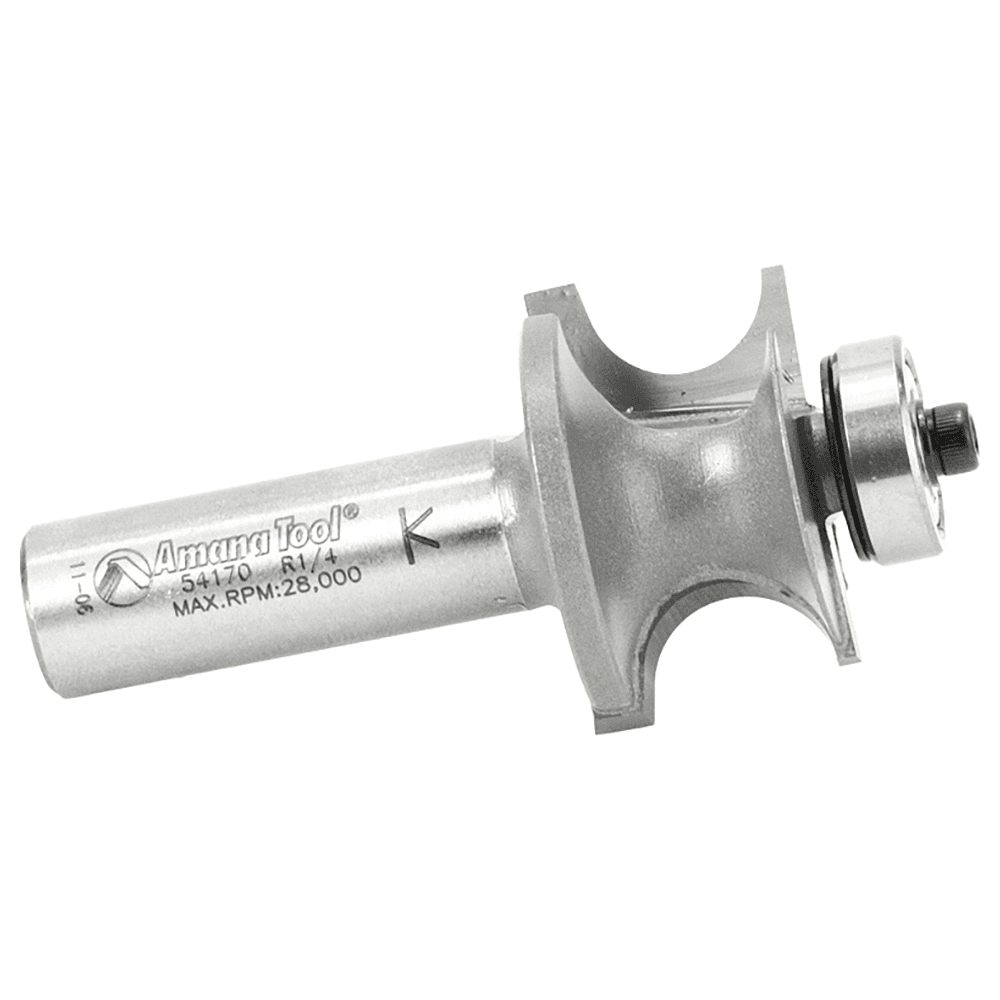 1-1/4" Dia x 23/32" Carbide Tipped Corner Round Bit, 1/4" Radius, 1/2" Shank Alt 2 - Image