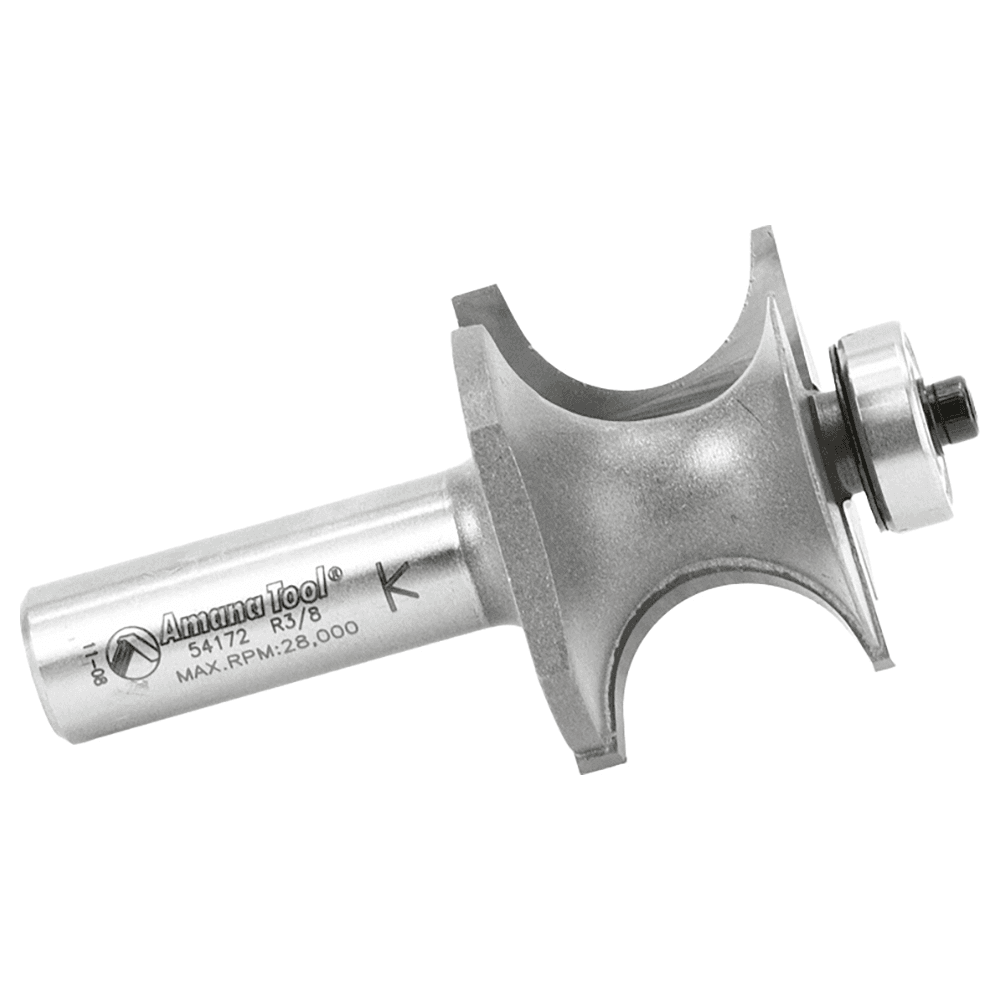 1-1/2" Dia x 1" Carbide Tipped Corner Round Bit, 3/8" Radius, 1/2" Shank Alt 2 - Image