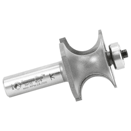 1-1/2" Dia x 1" Carbide Tipped Corner Round Bit, 3/8" Radius, 1/2" Shank Alt 2 - Image