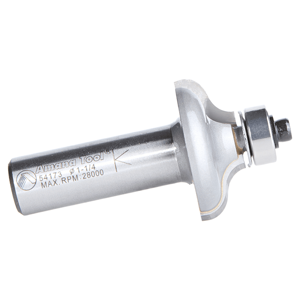 1-1/4" Dia x 7/16" Carbide Tipped Ogee Bit, 7/32" Radius, 1/2" Shank for 1-1/8 Material Alt 2 - Image